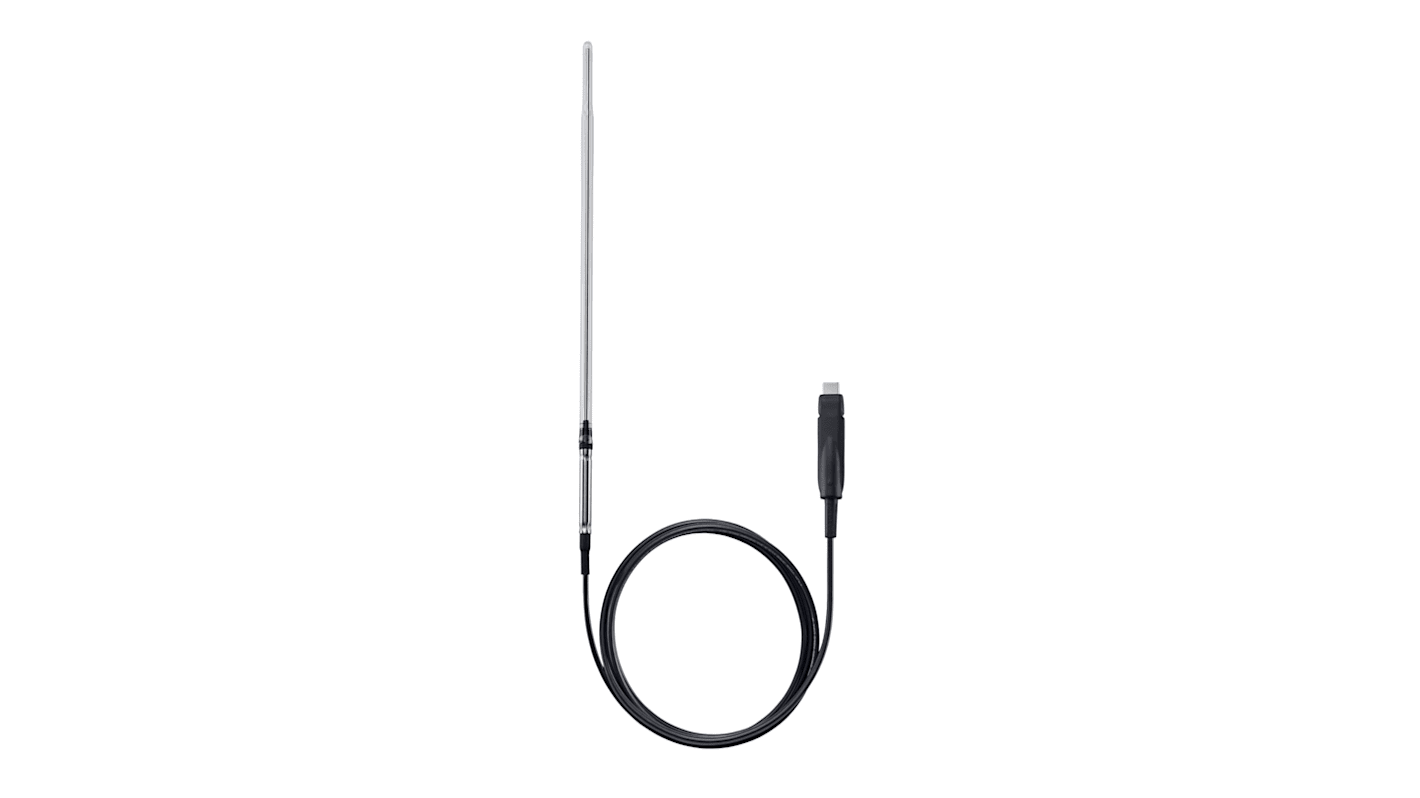 Testo PT100 Needle PT100 Temperature Probe, 200mm Length, 6mm Diameter, 400 °C Max