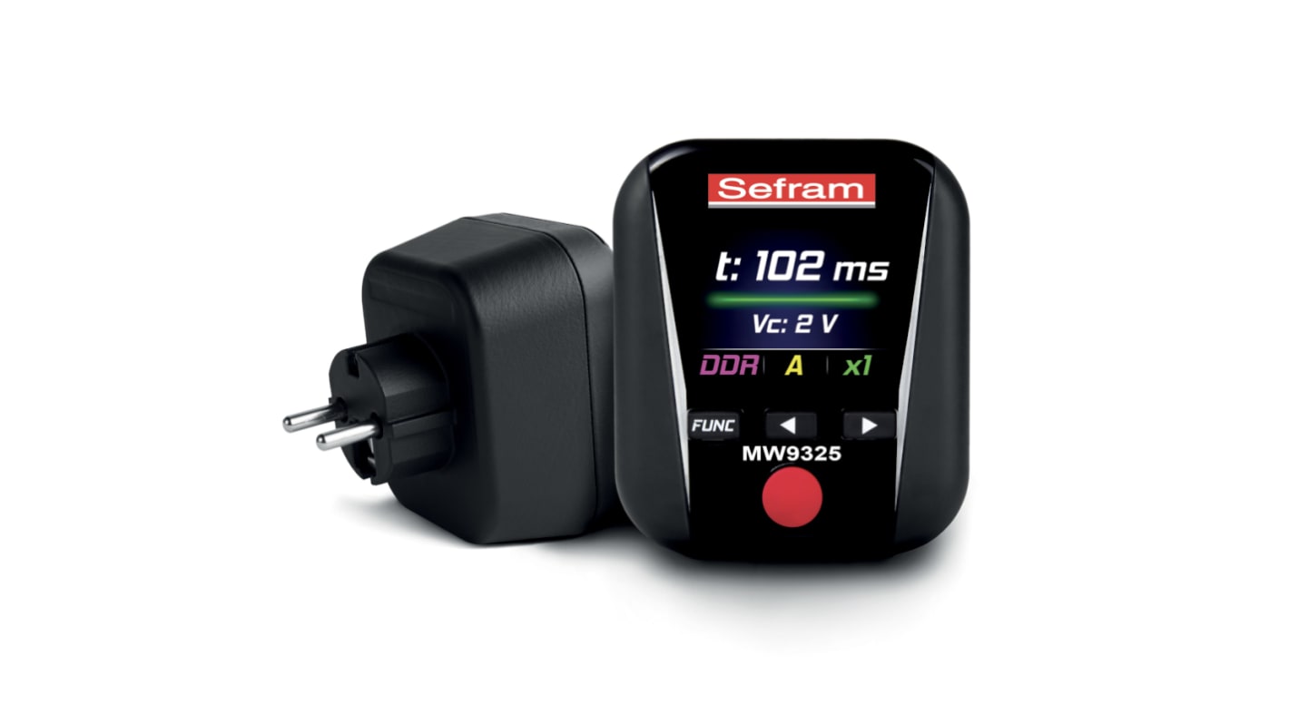 Sefram MW9325 Multifunktionsprüfgerät autom.RCD Test Ohne Auslösung 190 → 265V, ISO-kalibriert