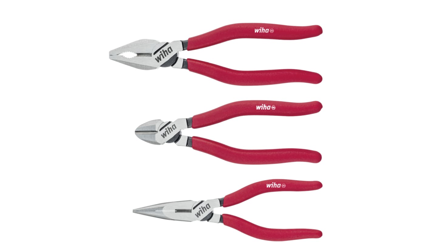 Wiha Zange, gebogen 180 mm