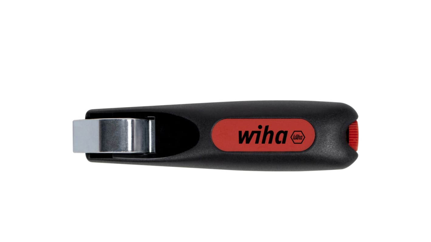 Wiha Wire Stripper, 4mm Min, 28mm Max, 130 mm Overall