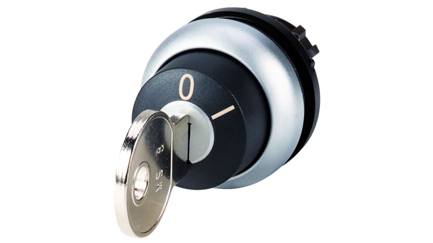 Eaton 2-position Key Switch, Latching, 22.5mm Cutout