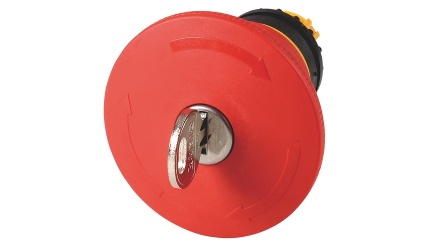 Eaton M22 Series, Key Release, Emergency Stop Push Button Head