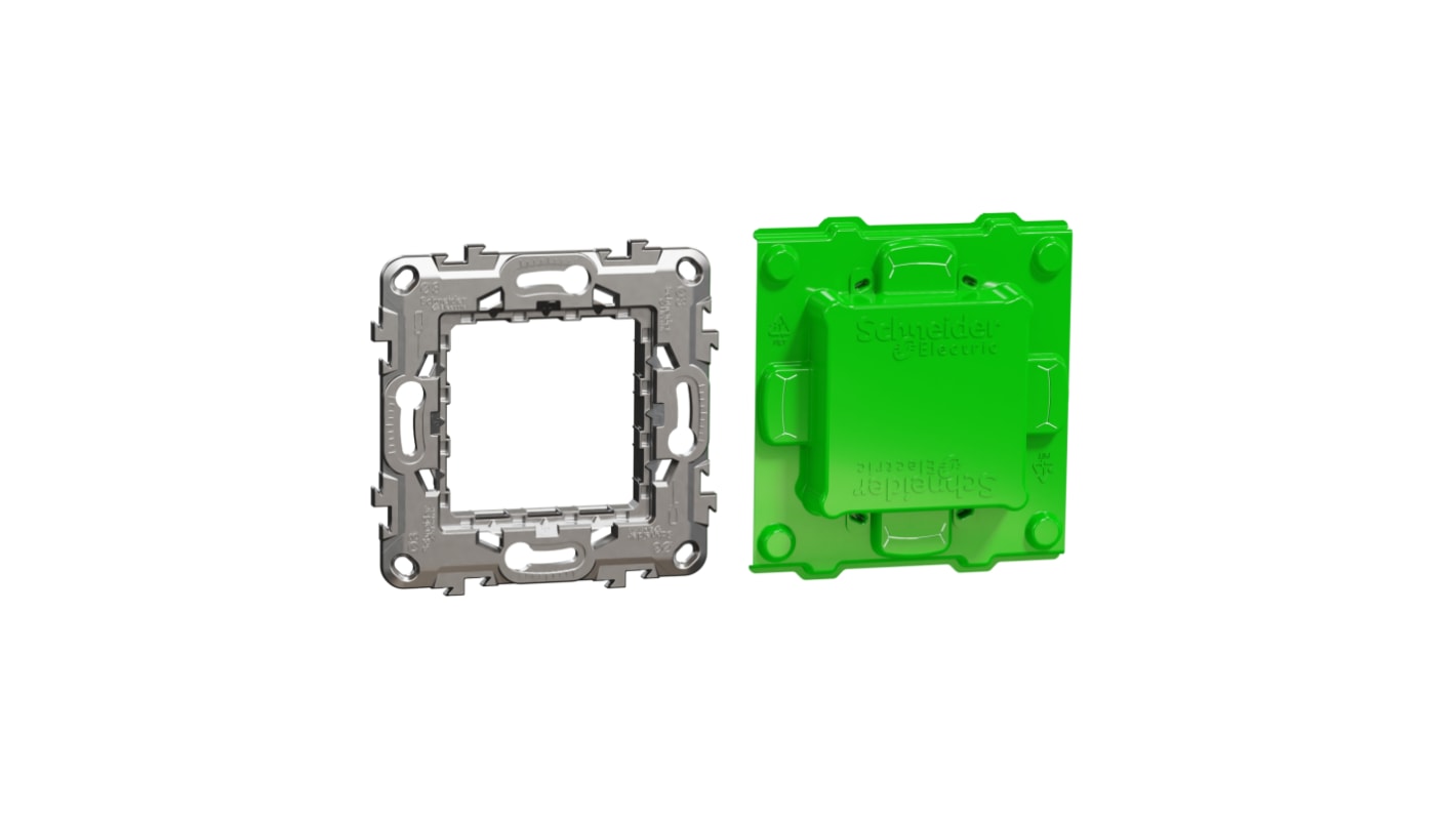 Schneider Electric Green 1 Gang Frame