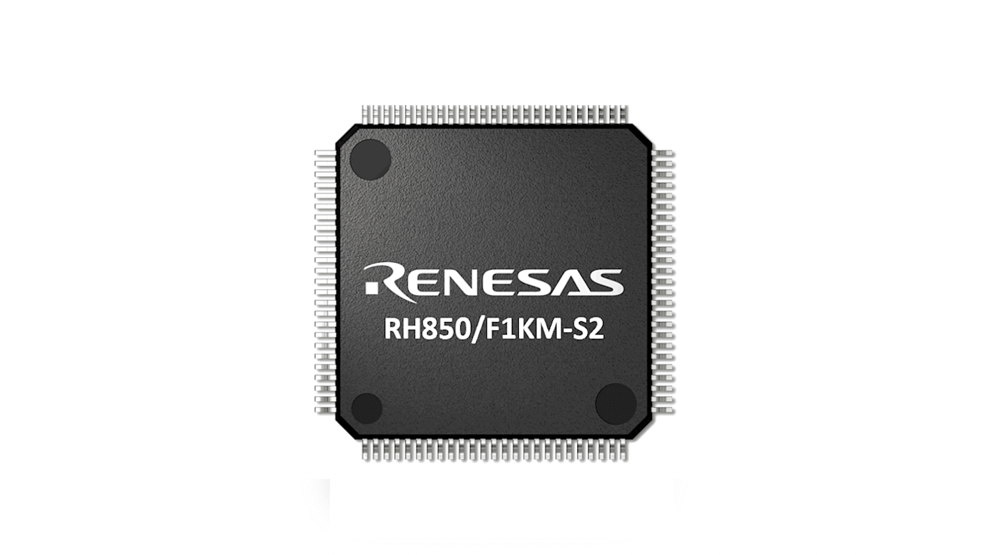 ルネサス エレクトロニクス RH850ファミリ マイコン, 32ビットMCU, 240MHz, 2 MB, フラッシュ, 144-Pin LQFP