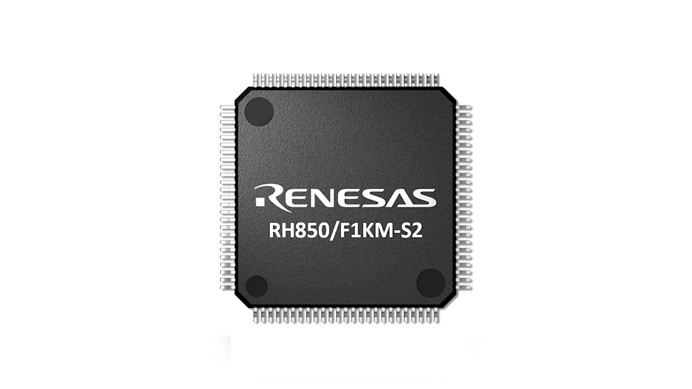 Microcontrolador Renesas Electronics R7F7017623AFP-C#BA1, núcleo MCU de 32 bits de 32bit, 240MHZ, LQFP de 144 pines