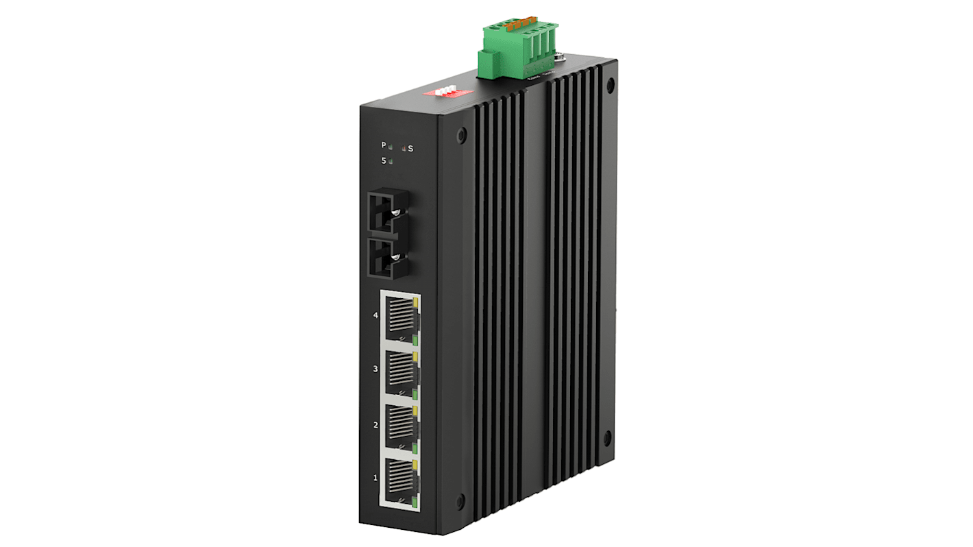 Switch Ethernet RS PRO , 4 puertos