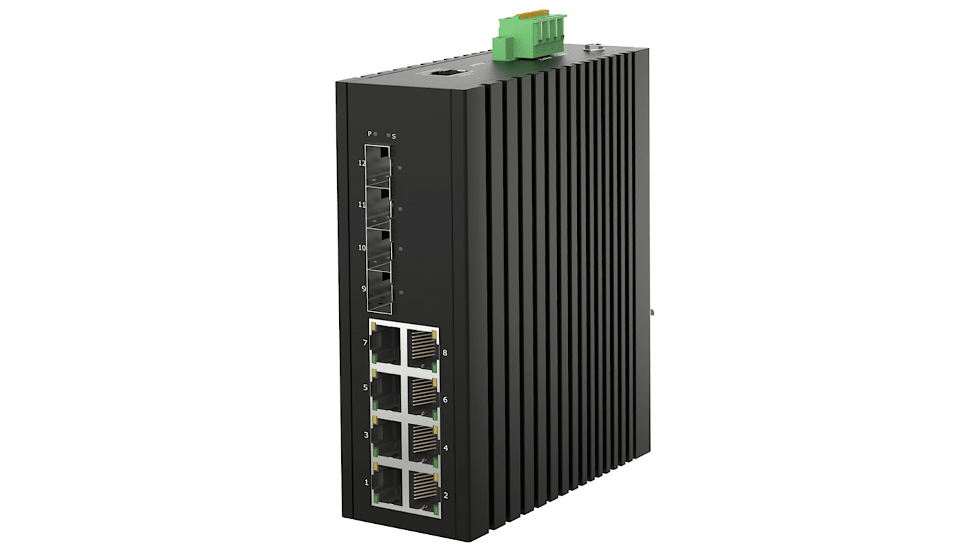 Switch Ethernet RS PRO , 8 puertos