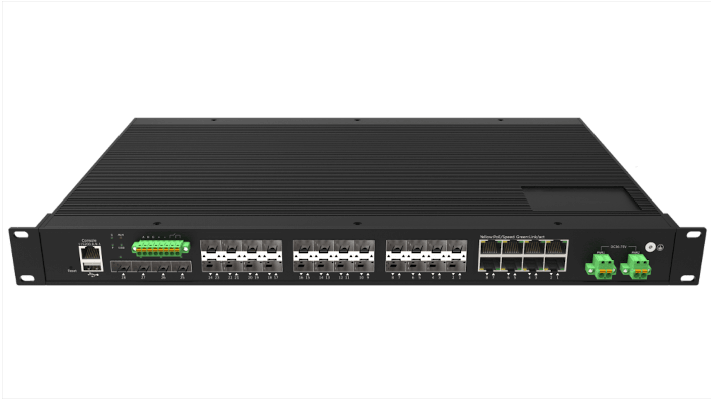 RS PRO Ethernet-Switch 16-Port Verwaltet RJ-45