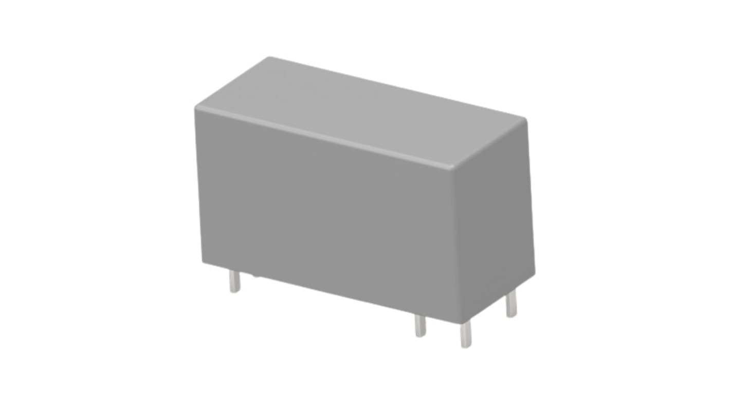 TE Connectivity PCB Mount Power Relay, 12V dc Coil, 16A Switching Current, SPST