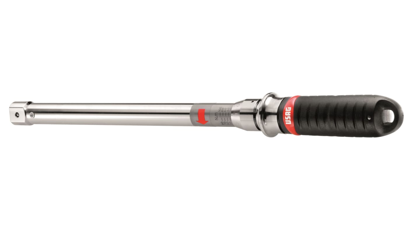 Usag, attacco Rettangolare 9 x 12 mm, coppia da 20 → 100Nm