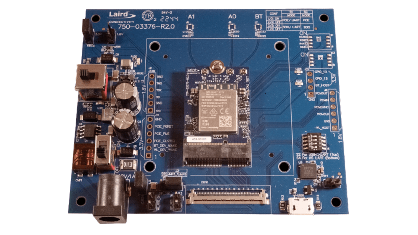 Module de développement de communication et sans fil Ezurio Bluetooth Module, Development Module WiFi 7.125GHz