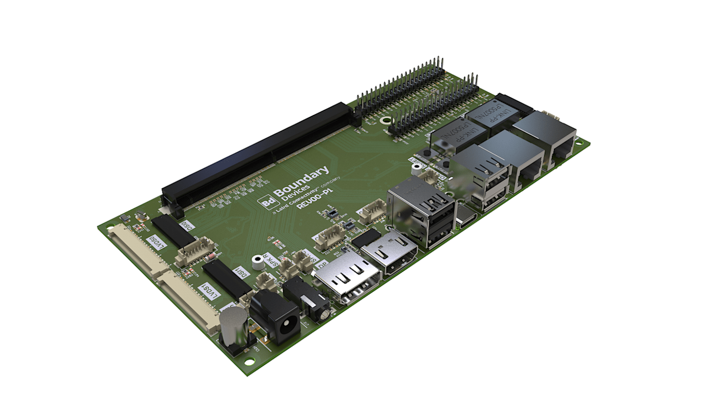 Moduł WiFi SMARC_CAR_BRD, IEEE 802.11 b/g/n, GPIO, SDIO, SPI, UART, 5V, Ezurio