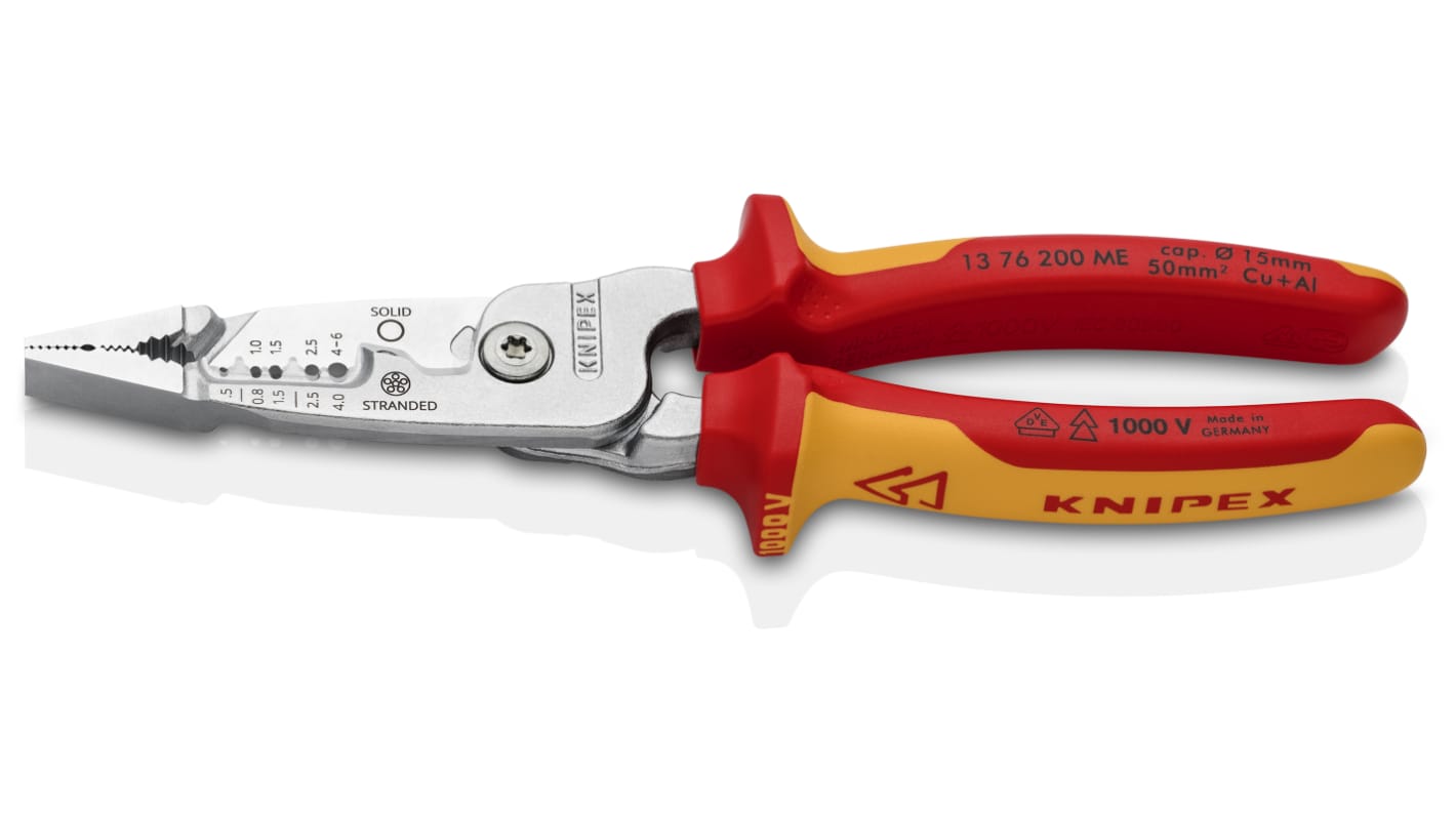 Knipex Knipex 13 Series Wire Stripper Multifunction Wire Stripper, 200 mm Overall