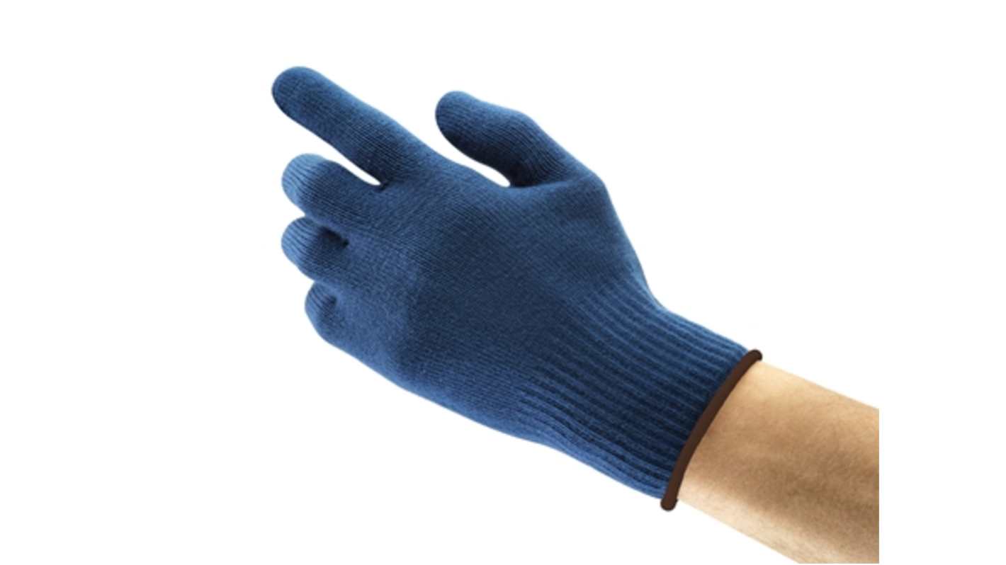 Guantes de Acrílico Azul Ansell serie 78-103, talla 9, Térmico