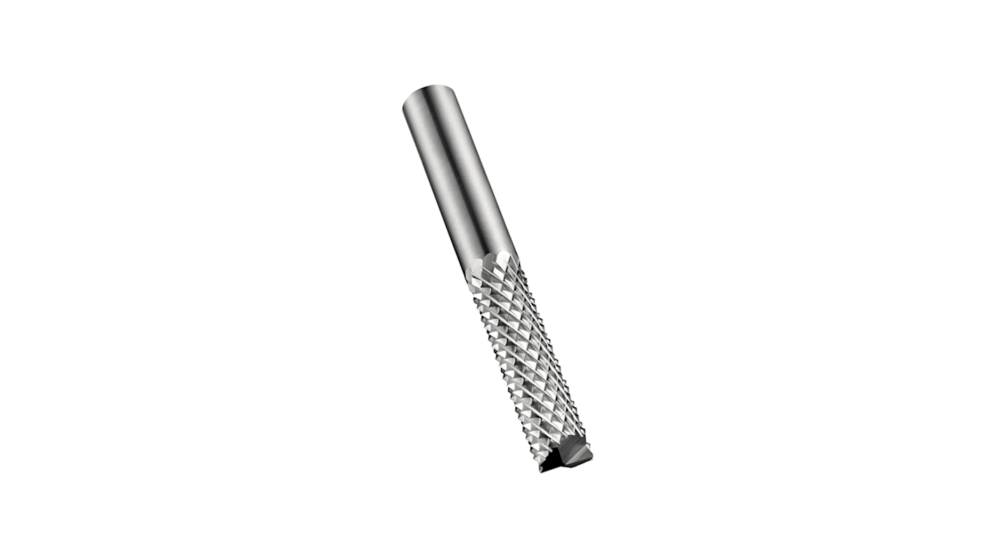 Punta de diamante Carburo Sólido Dormer, diámetro 3mm x 45 mm