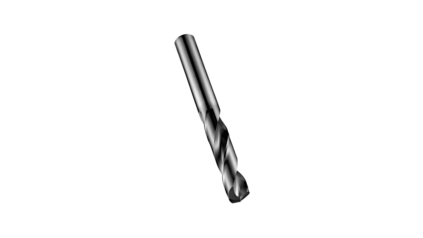 Dormer R458 Series Aluminum, Steel Core Drill Bit, 10.5mm Diameter, 102 mm Overall