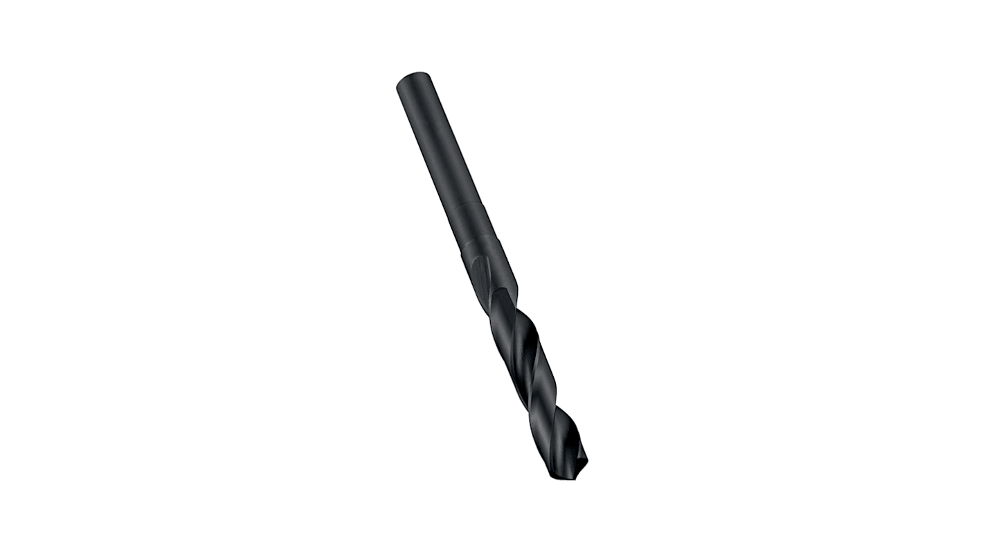 Dormer A170 Series High Speed Steel Twist Drill Bit, 24.61mm Diameter, 152.4 mm Overall
