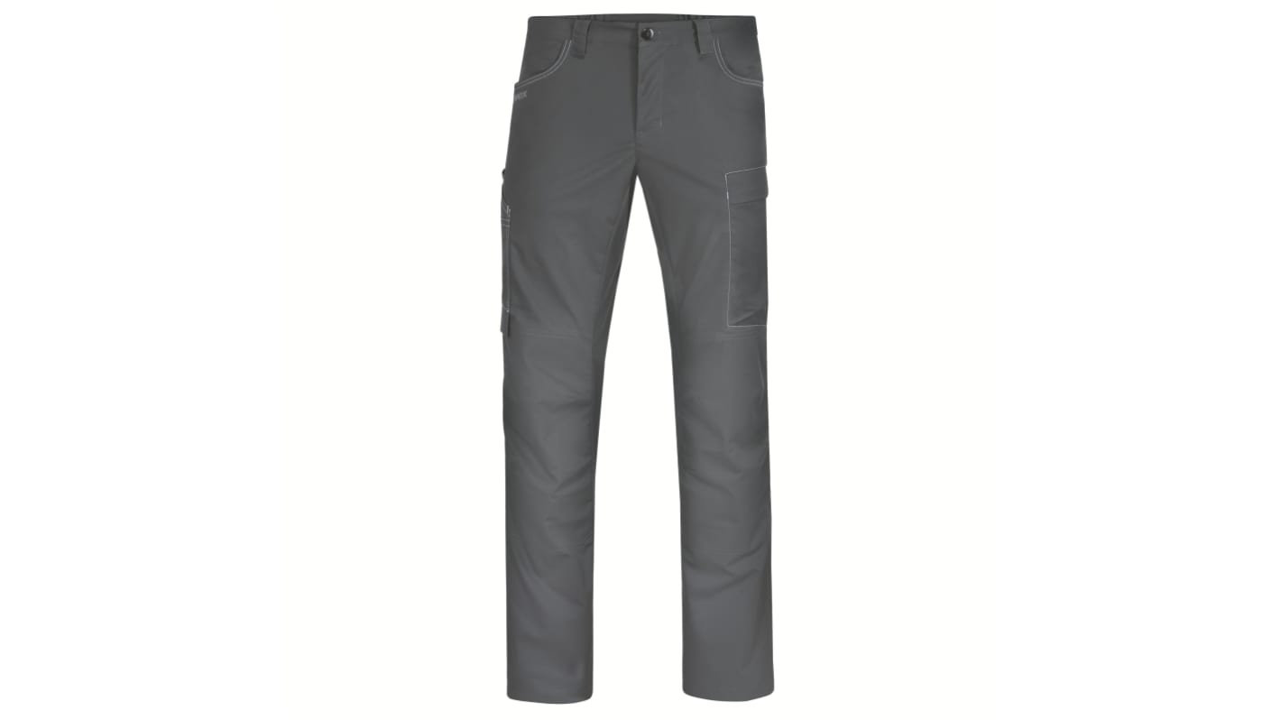 Pantalón para Hombre, pierna 84cm, Gris, Diseño robusto, Algodón, elastano, poliéster 88868 38plg 96cm