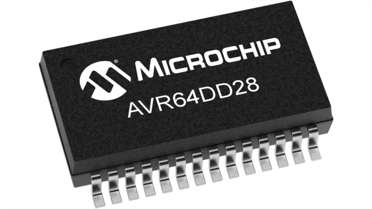 Microchip AVR系列单片机, 8 位 MCU内核, 28针, SSOP封装
