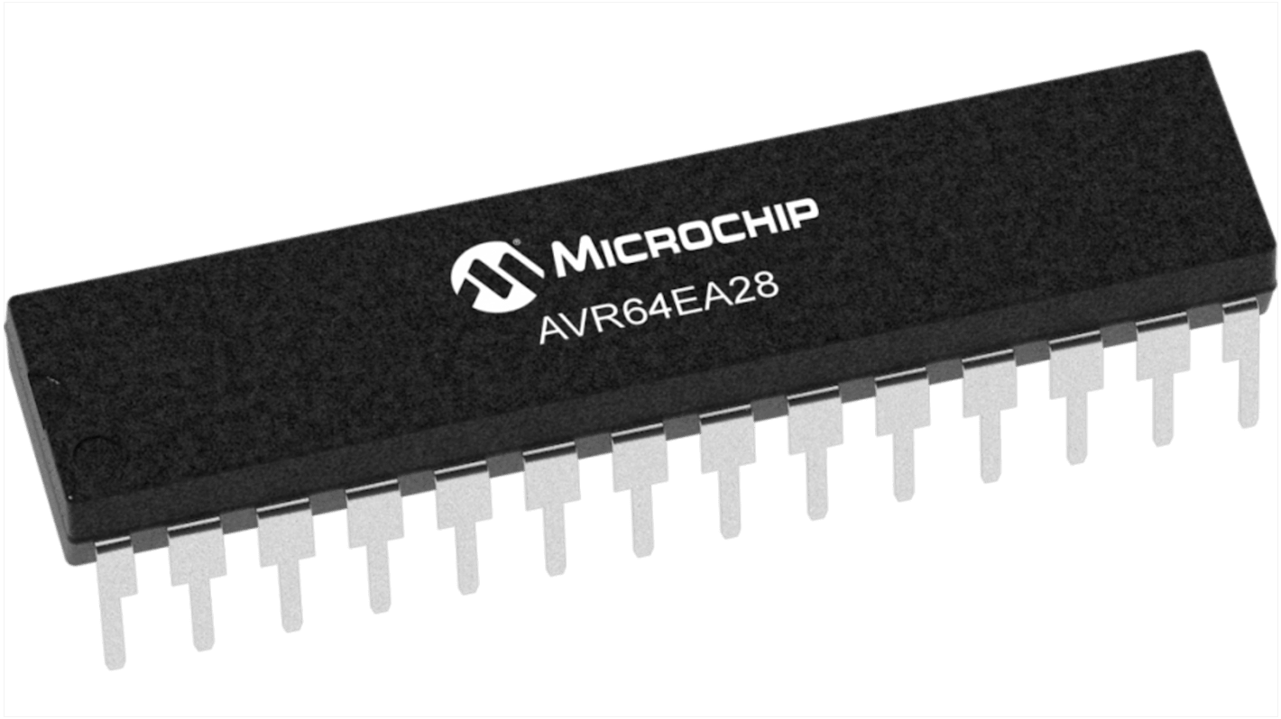 Mikrokontroler Microchip AVR SPDIP 28-pinowy Montaż powierzchniowy Mikrokontroler 8-bitowy 64 KB 8bit 20MHz EEPROM,