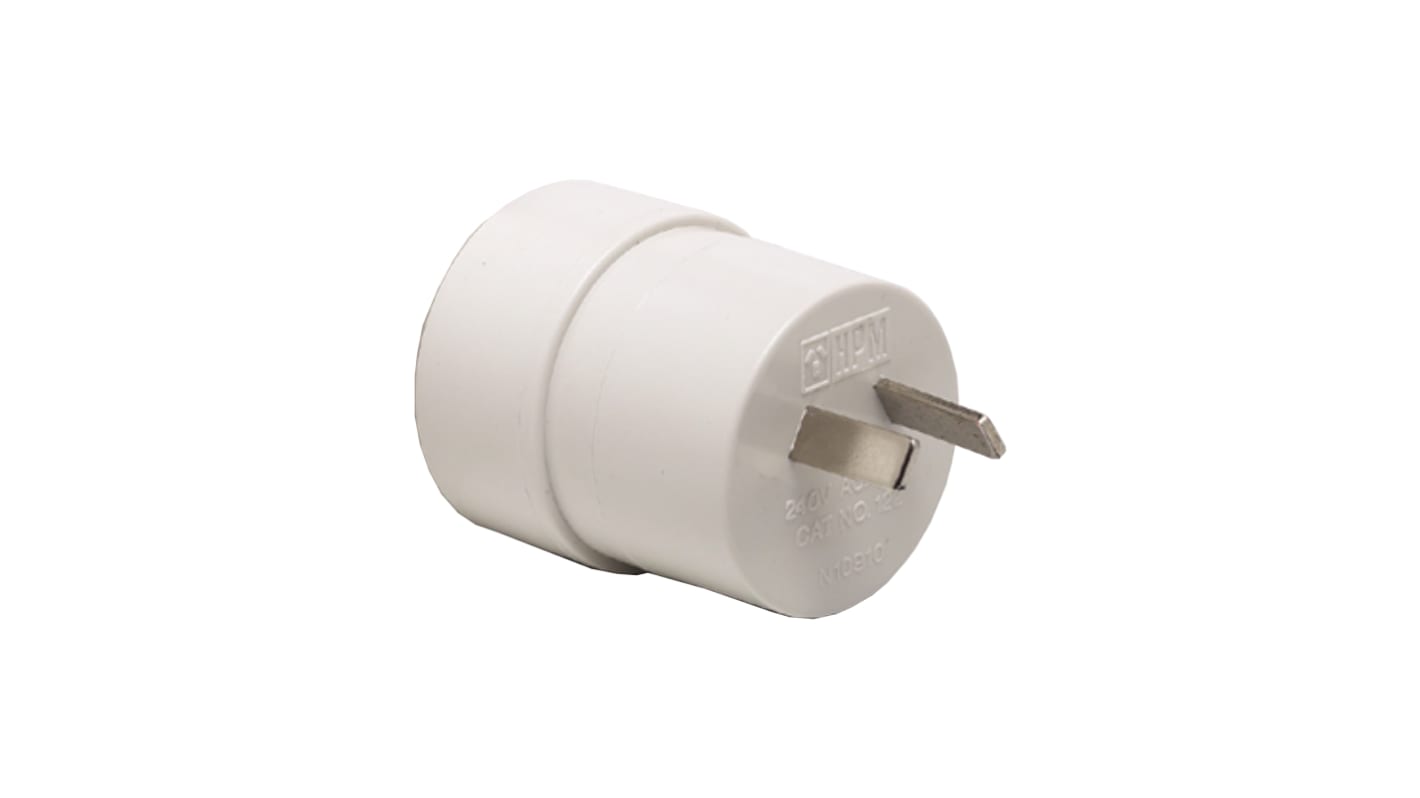 HPM Australia/New Zealand to Europe Travel Adapter, Rated At 10A
