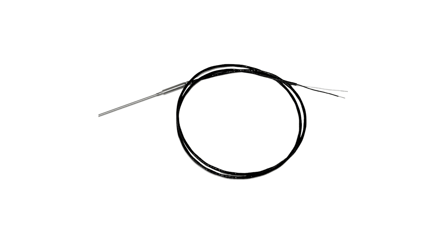 Electrotherm282 Type K Thermocouple 200mm Length, 3mm Diameter, 0°C → +1000°C