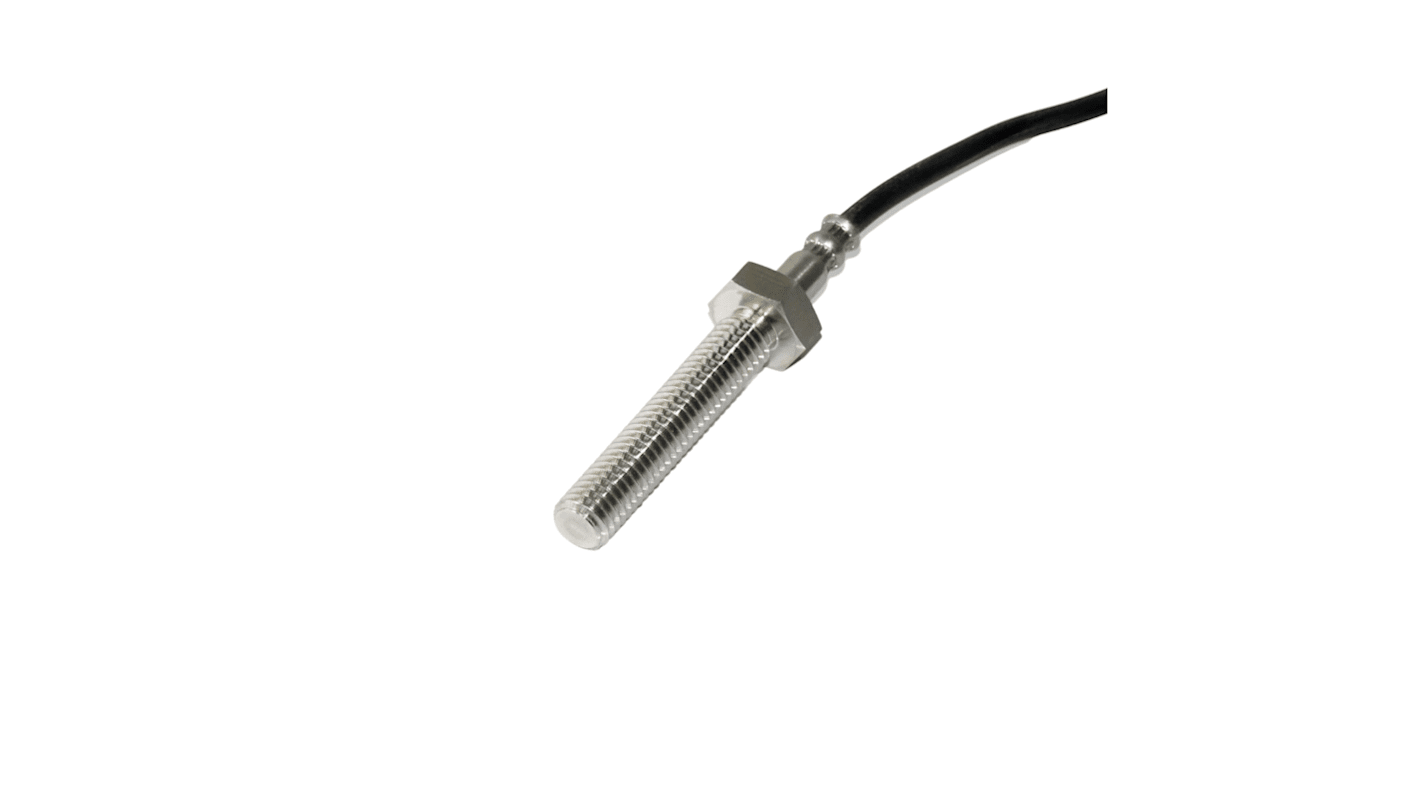 ElectrothermK4T Type J Thermocouple 2500mm Length, M6x20mm Diameter, 0°C → +205°C