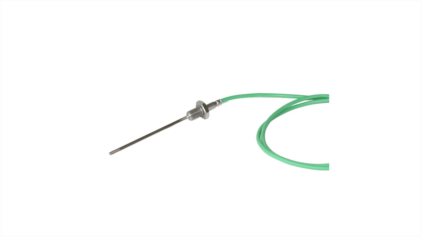 ElectrothermK5T Type J Thermocouple 2500mm Length, 3mm Diameter, 0°C → +350°C