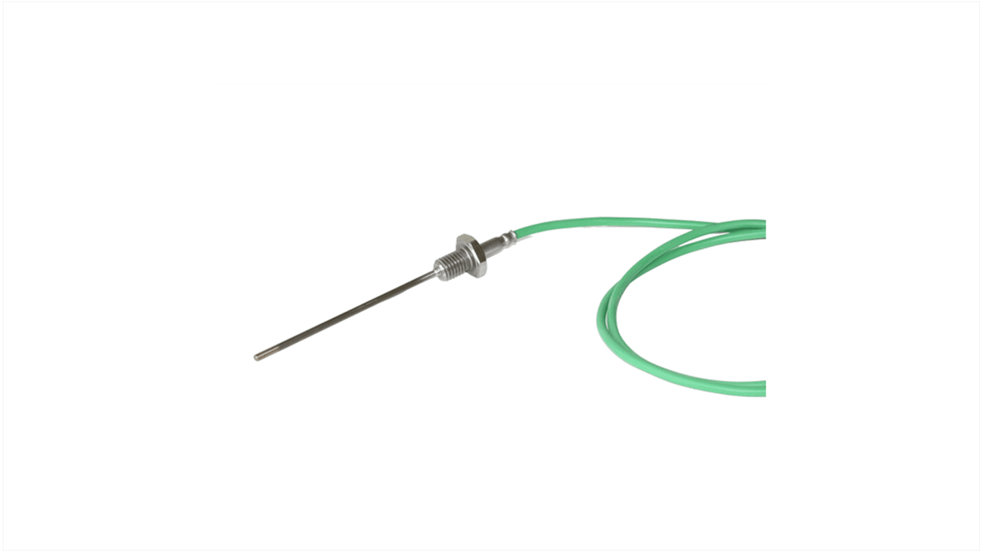 ElectrothermK5T Type K Thermocouple 2500mm Length, 3mm Diameter, 0°C → +205°C