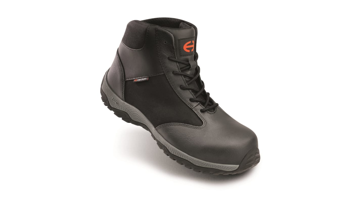 MS 30 HIGH Black Composite Toe Capped Unisex Safety Boots, UK 8, EU 42