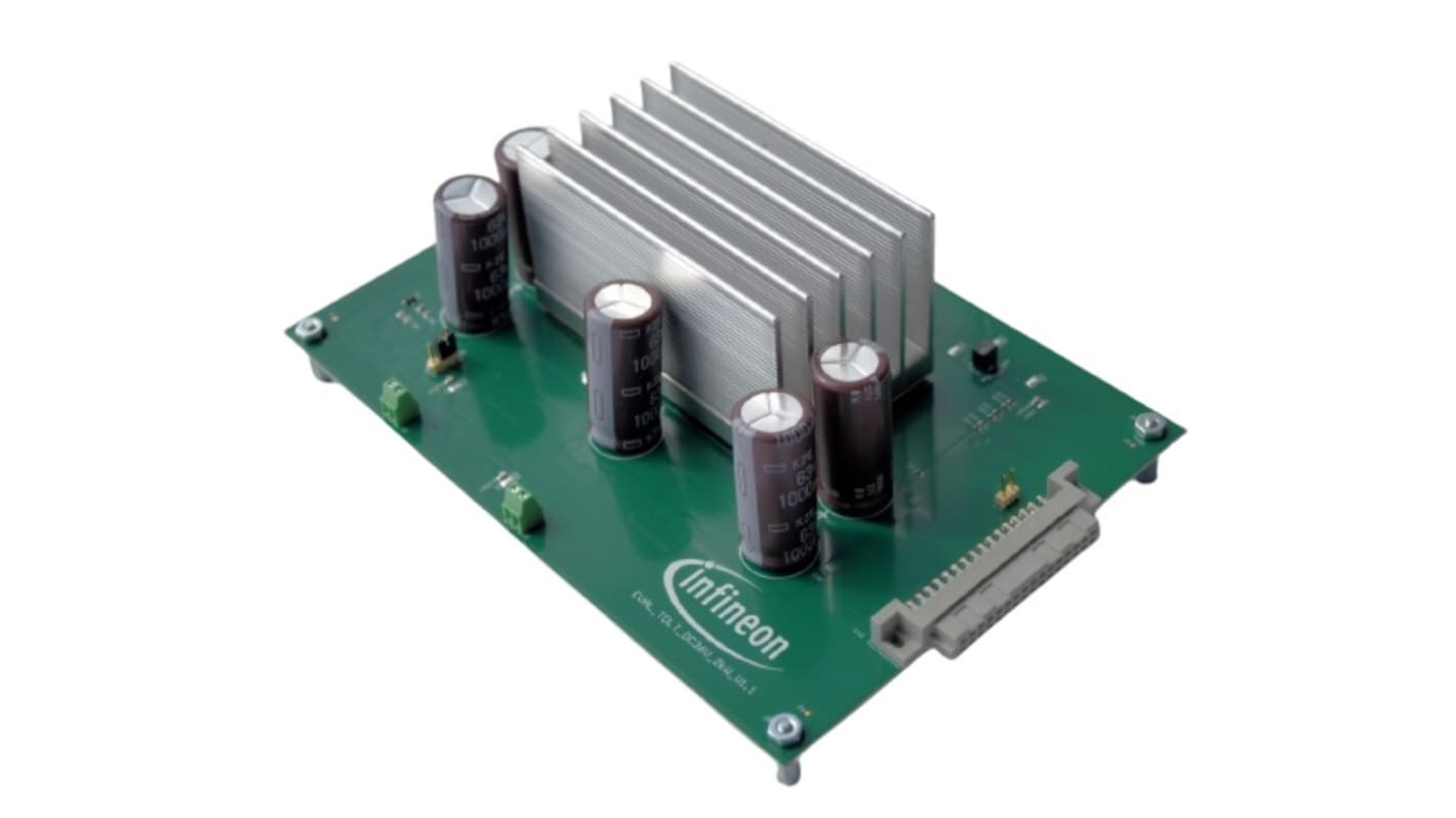 Placa de evaluación Controlador de motor Infineon BLDC Motor Drive Inverter Power Board - EVALTOLTDC36V2KWTOBO1