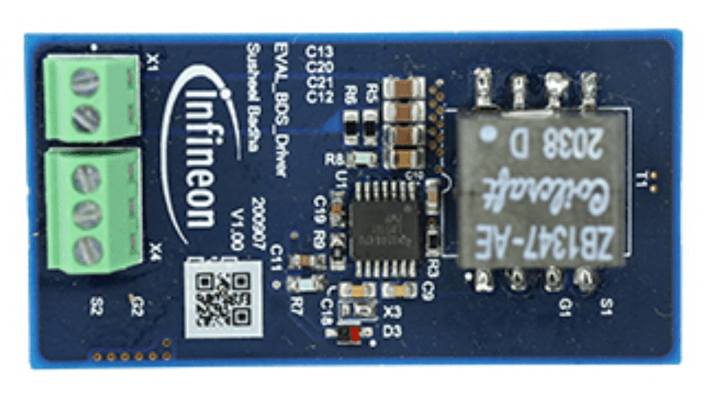 Infineon Bidirectional Protection Switch Evaluation Kit, 电流控制器 评估测试板, MOSFET芯片