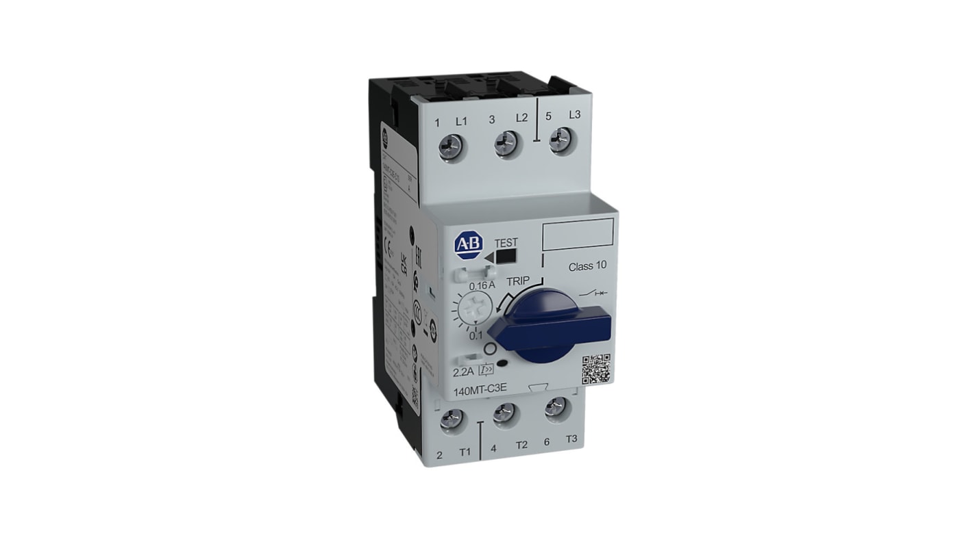 Interruttore automatico del motore Allen Bradley, protezione Contattori Bulletin 100-K/C/E, 690 V c.a., 32 A 140MT