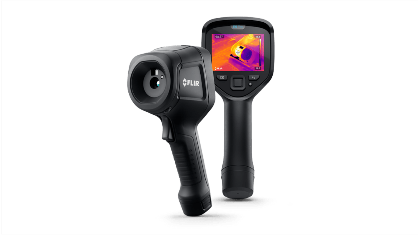 Termocamera con WiFi FLIR E5 Pro, -20 → +400 °C, sensore 160 x 120pixel