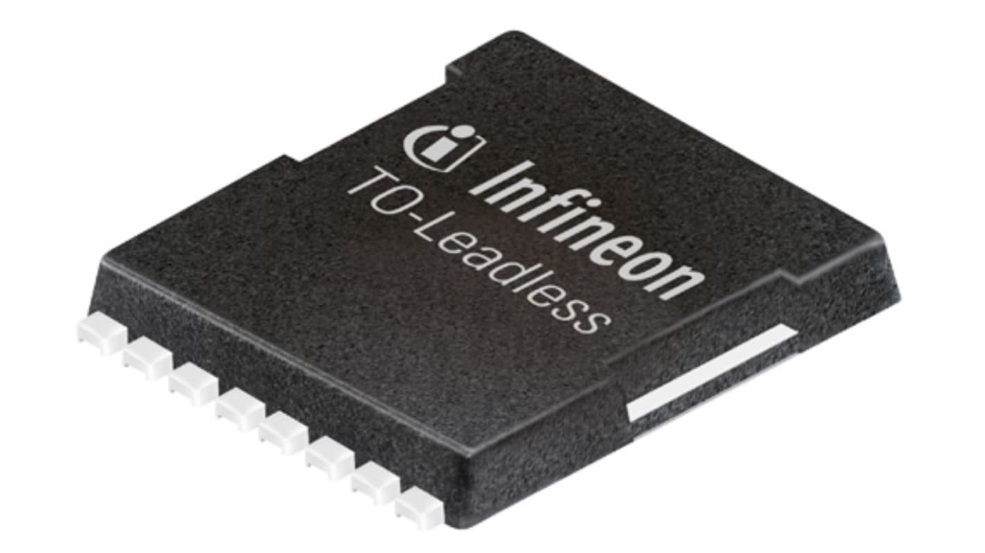 MOSFET Infineon, canale N, 169 A, HSOF, Montaggio superficiale