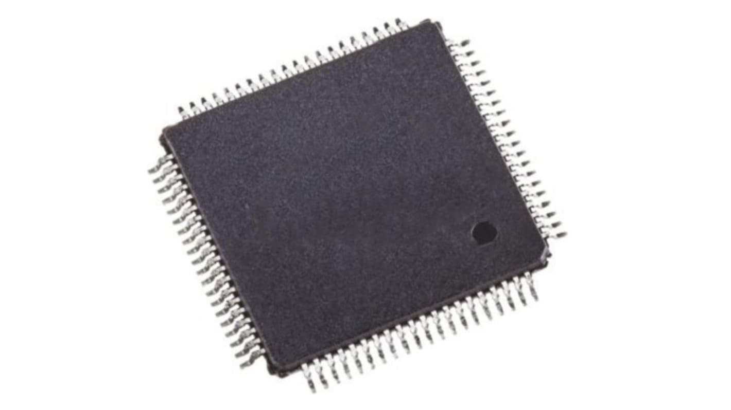 Infineon, 32bit ARM Cortex M0+, ARM Cortex M4, CY8C6244 Microcontroller, 150MHz, 256 kB Flash, 80-Pin TQFP