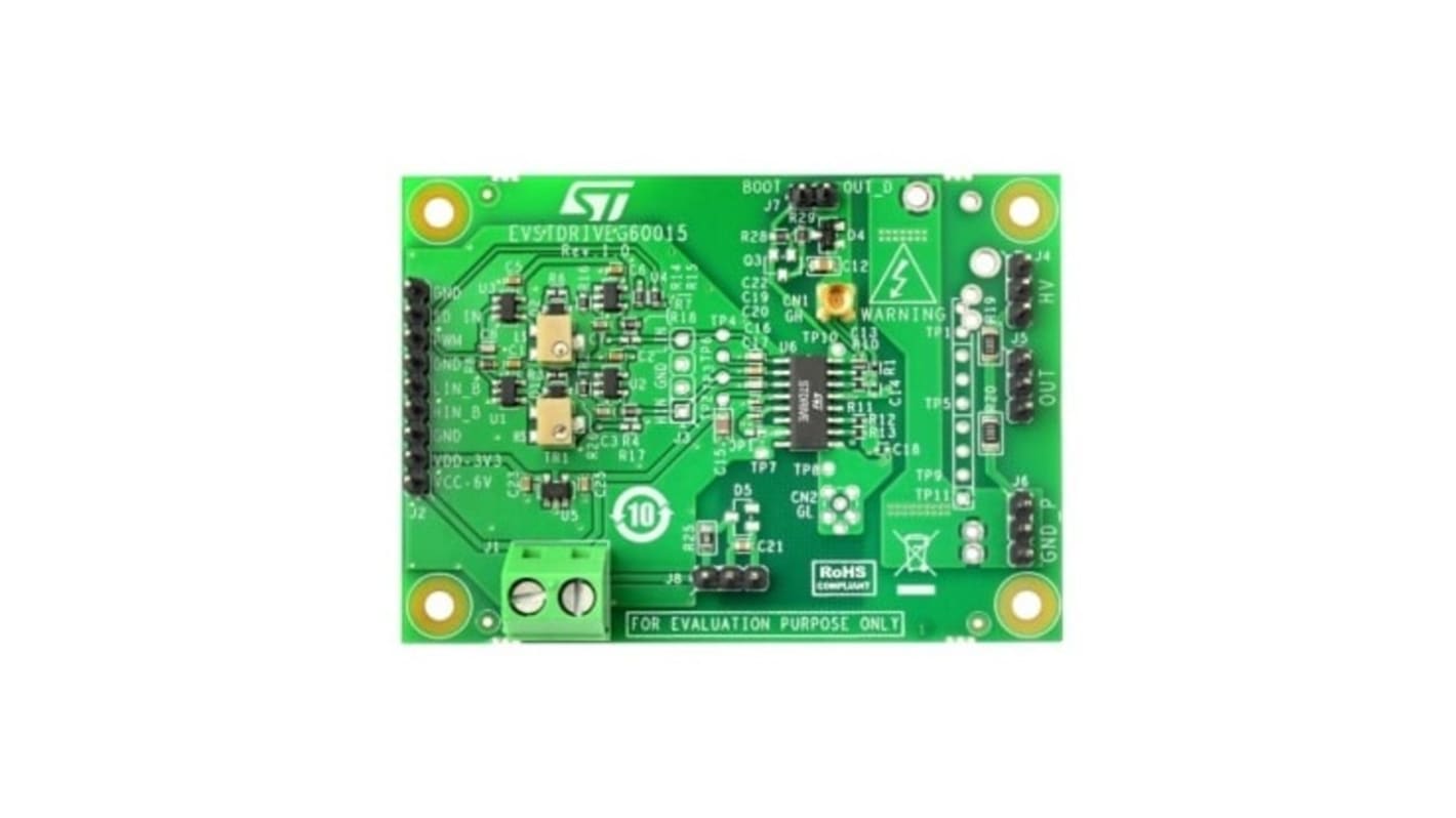 STMicroelectronics STDRIVEG600 Development Kit, Demonstration Board IGBT-Gate-Ansteuerung