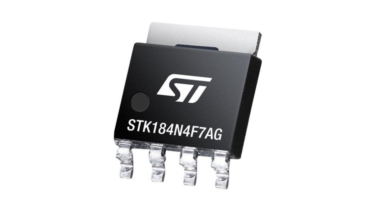 STMicroelectronics N-Channel MOSFET, 100 A, 40 V, 4-Pin ECOPACK STK184N4F7AG