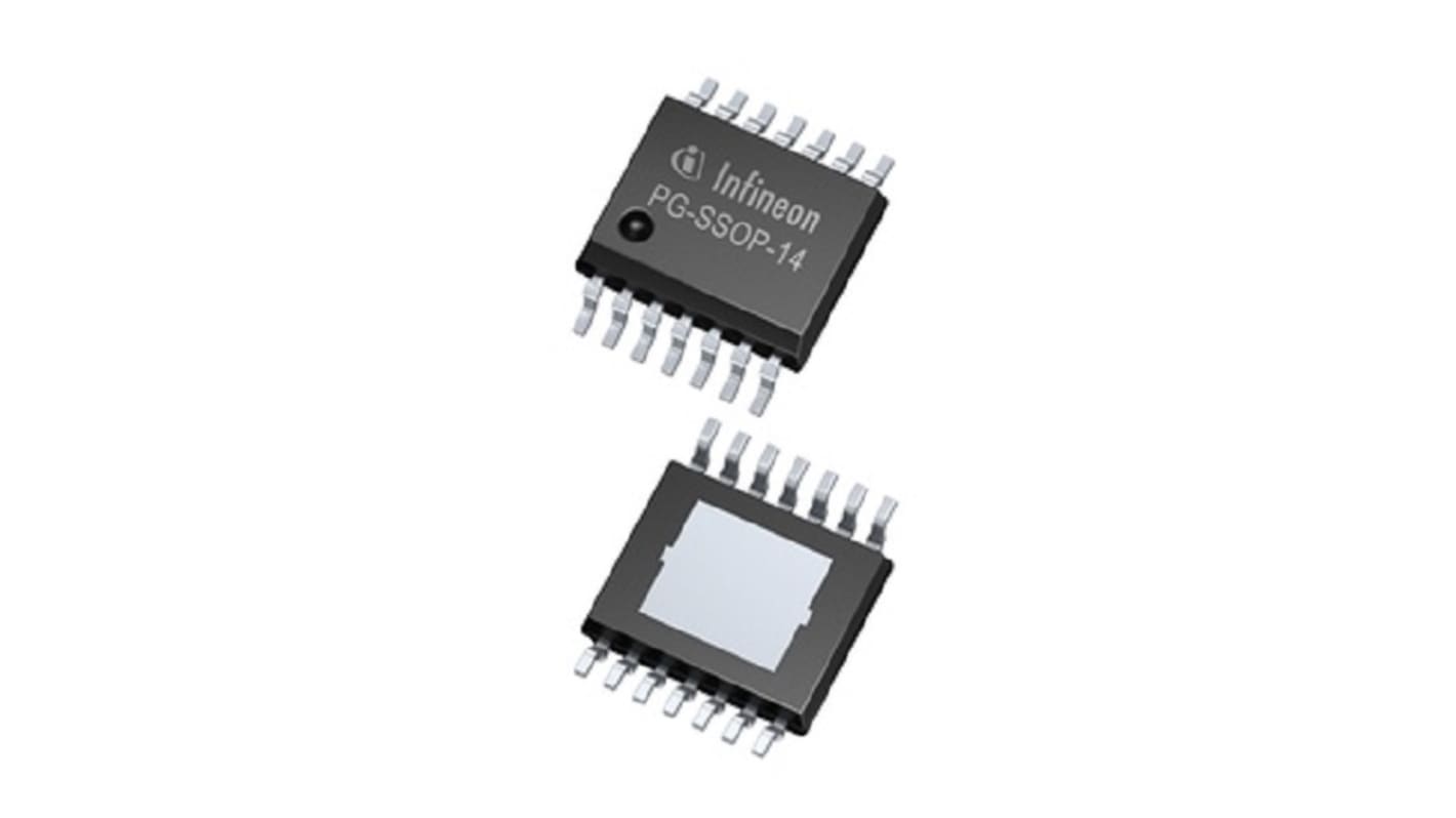 Step Down DC-DC Converter, 500mA 14-Pin, PG-SSOP-14