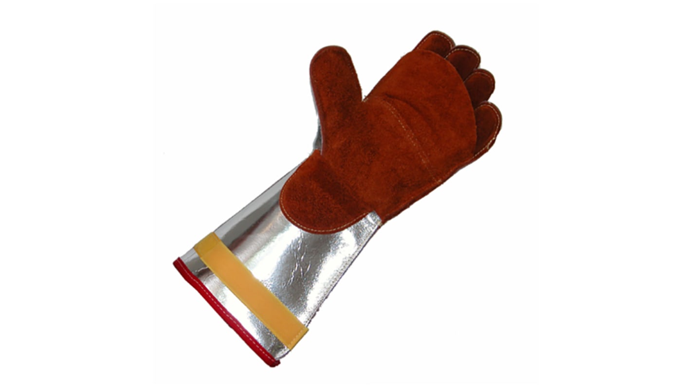 Liscombe Leather Safety Work Gloves, Size 9