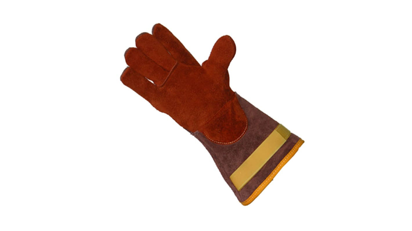 Liscombe Brown Safety Work Gloves