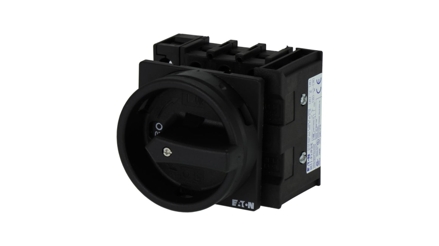 Eaton, 3P + N 90° On-Off Cam Switch, 690V (Volts), 40A, Door Coupling Rotary Drive Actuator