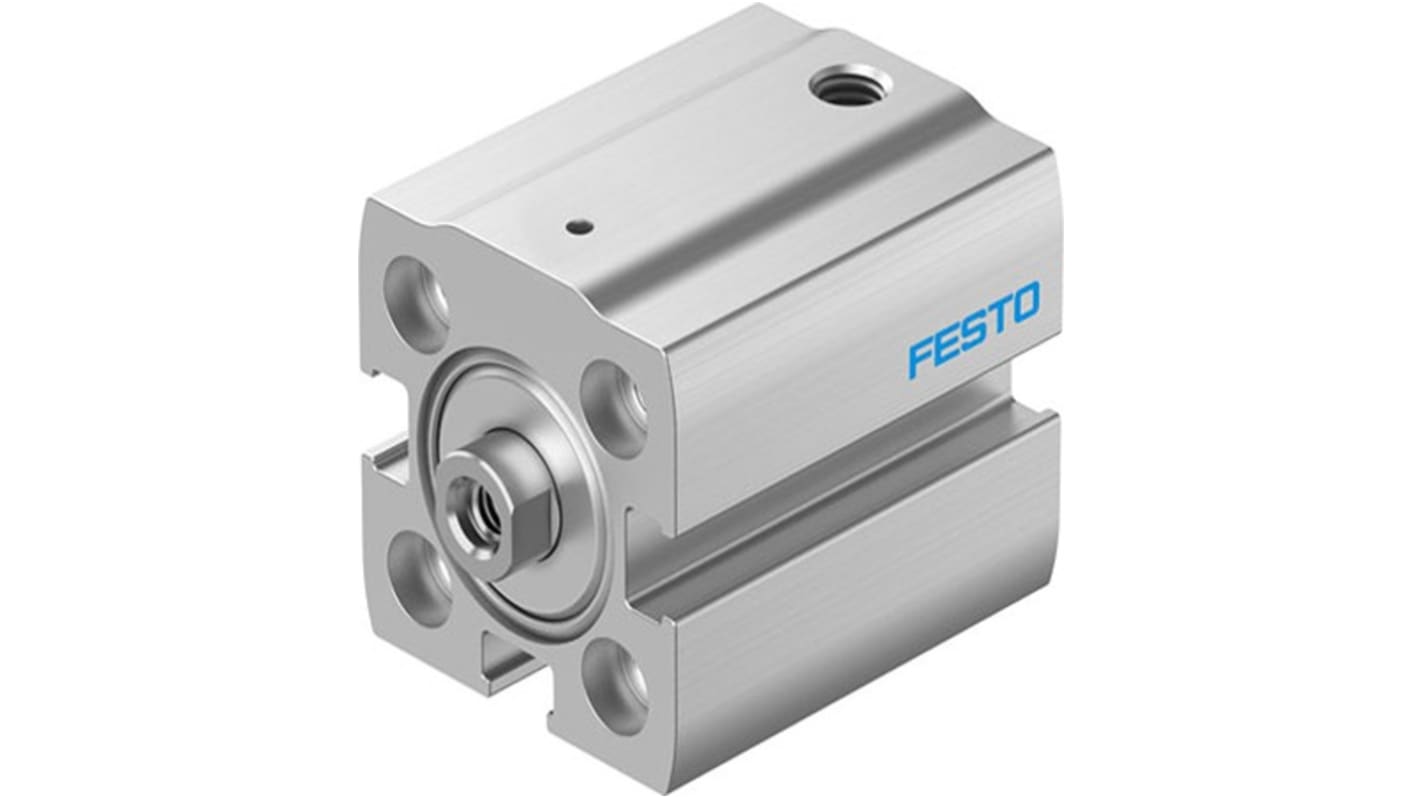 Festo Pneumatic Compact Cylinder - 8076493, 16mm Bore, 10mm Stroke, AEN Series, Single Acting