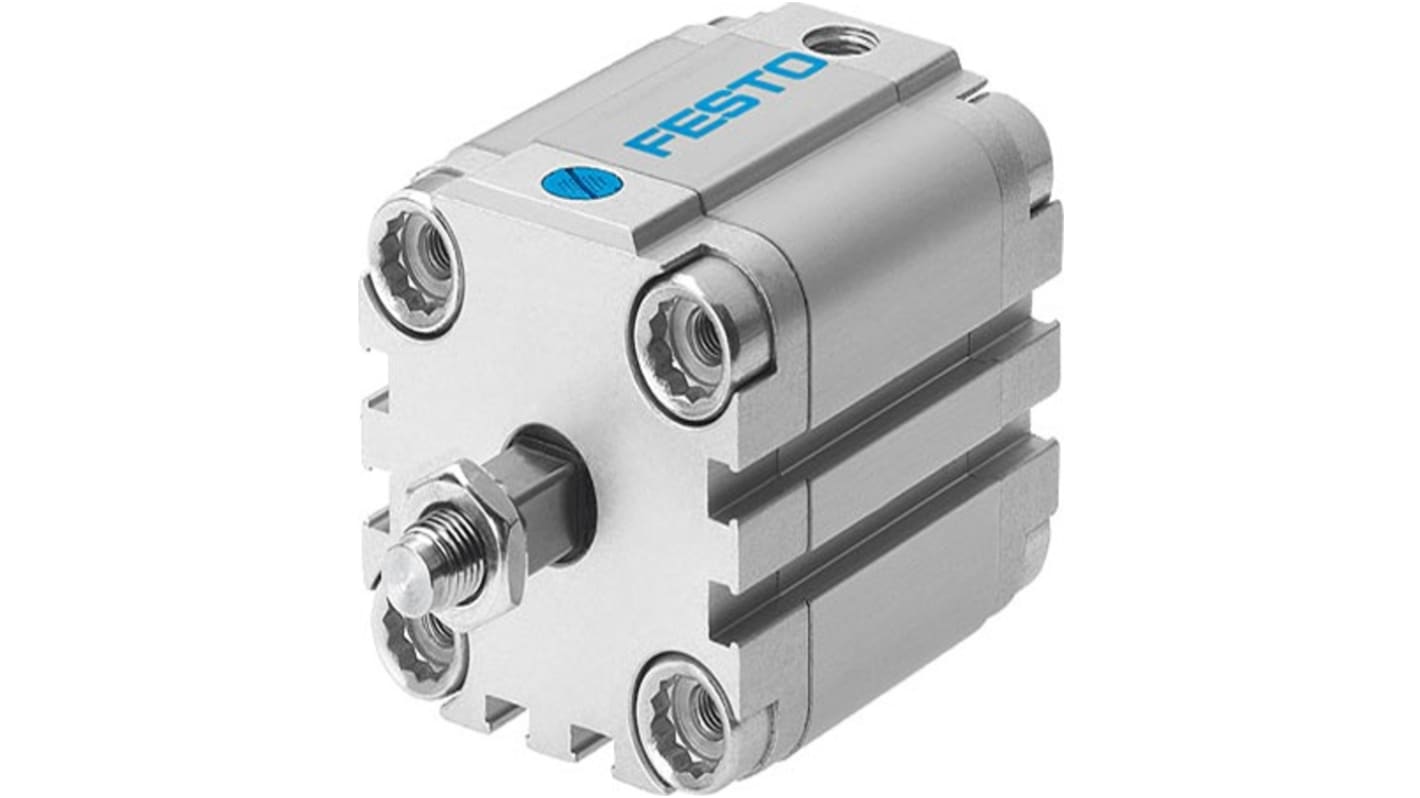 Festo Pneumatic Compact Cylinder - 157102, 63mm Bore, 10mm Stroke, AEVULQ Series, Single Acting