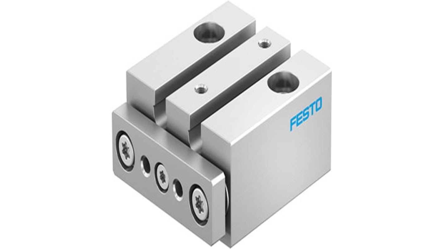 Festo Pneumatic Guided Cylinder - 4149945, 6mm Bore, 10mm Stroke, DFM Series, Double Acting
