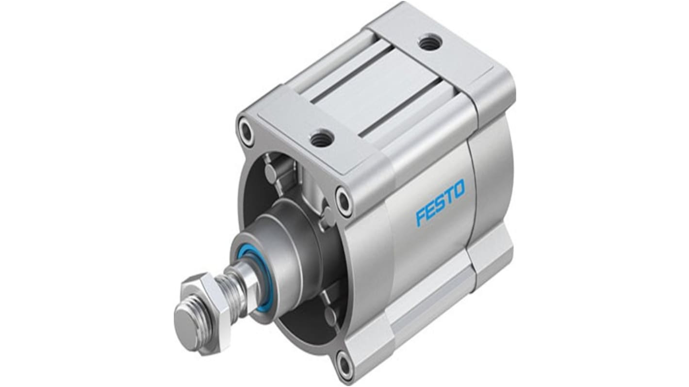 Festo ISO Standard Cylinder - DSBC-125-25, 125mm Bore, 25mm Stroke, DSBC Series, Double Acting