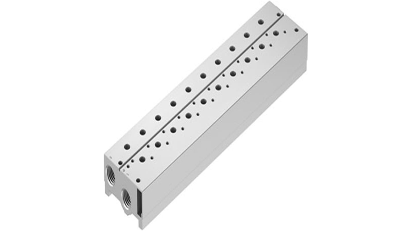 Blocco di distribuzione Festo VABM-B10-30S-G12-10-P3