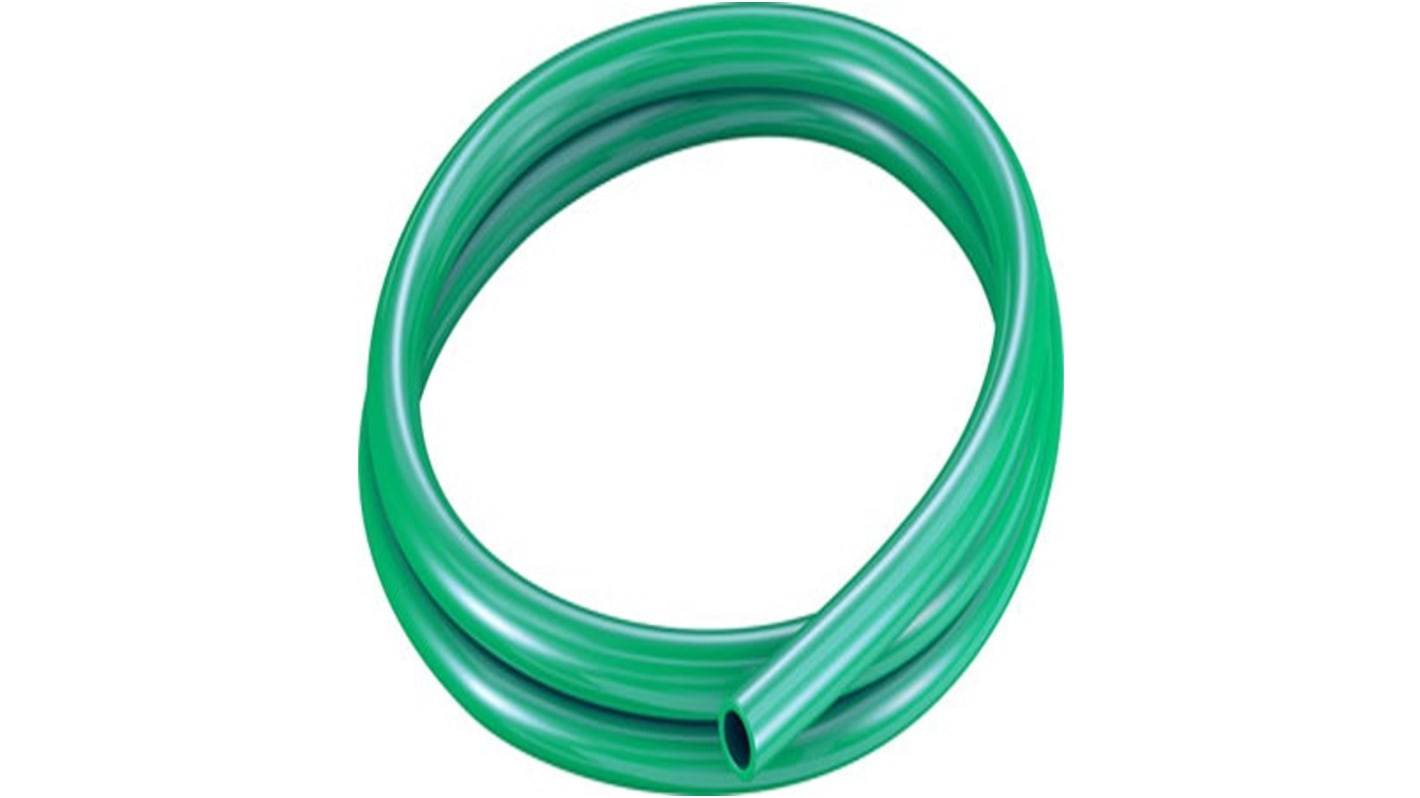 Tubo in plastica Verde Circolare x 11mm ID x 16mm OD x 5mm