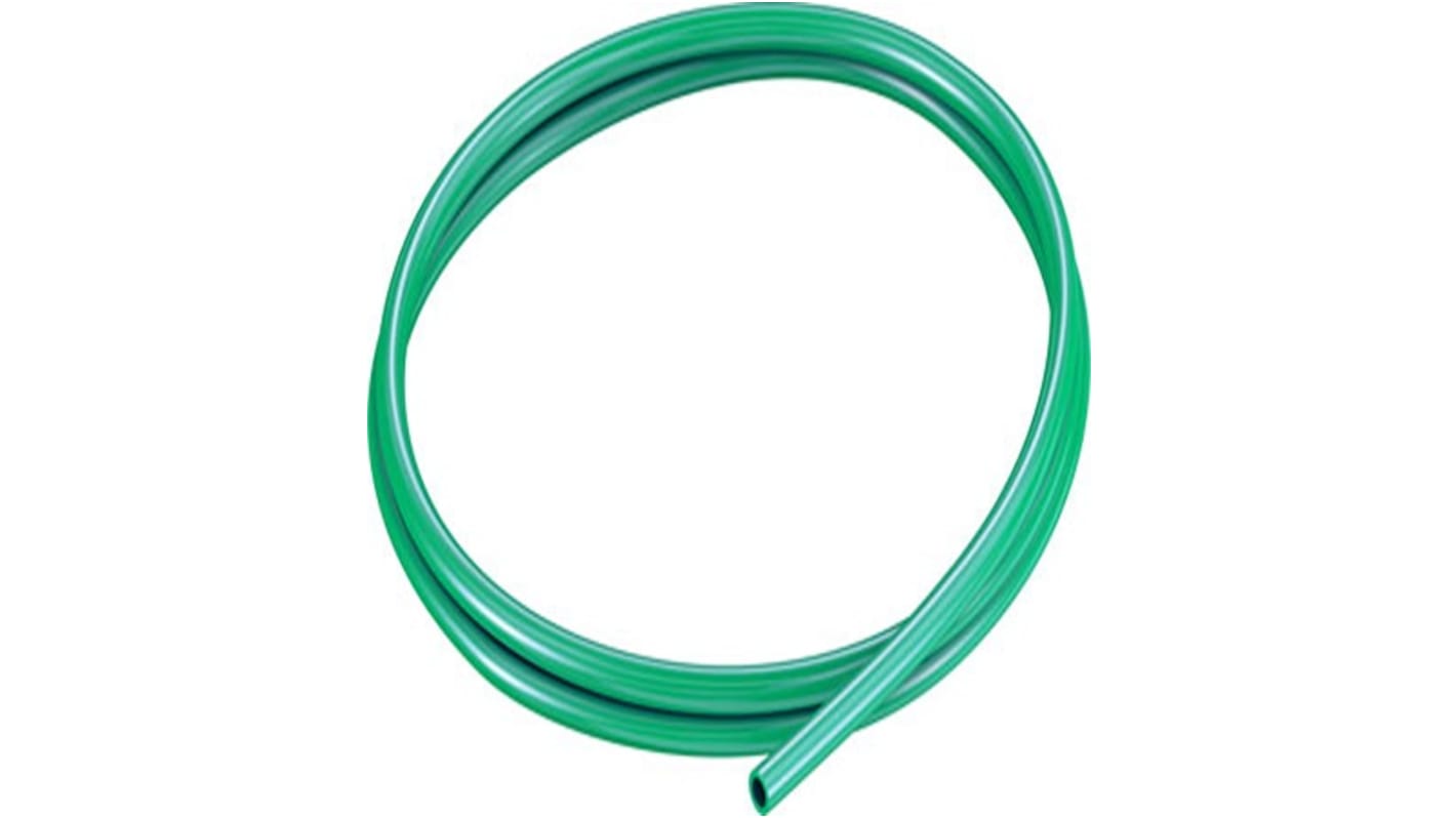 Festo Green Round Plastic Tube x 6mm OD x 4mm ID x 2mm