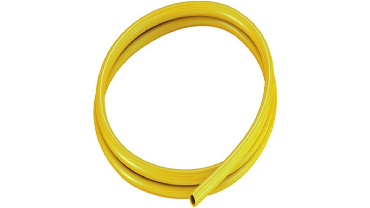 Festo Yellow Round Plastic Tube x 8mm OD x 5.7mm ID x 2.3mm